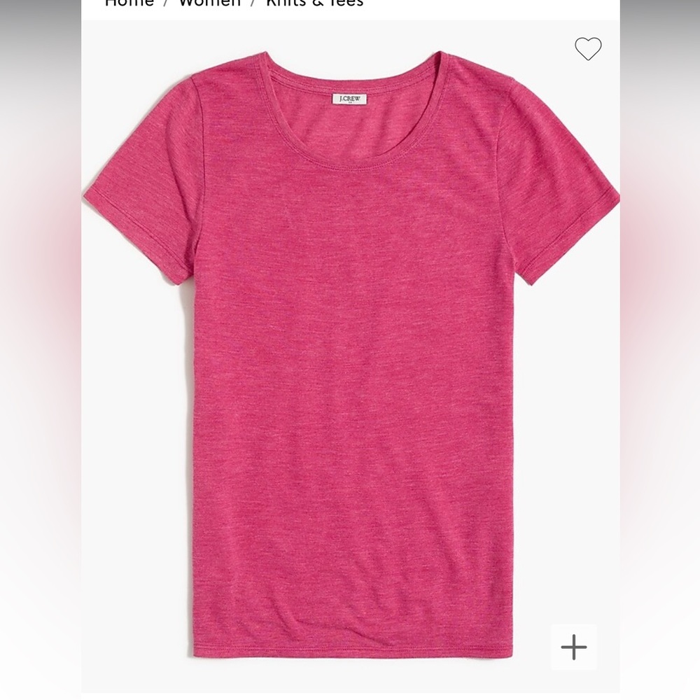 J Crew Factory relaxed fit athleisure tee